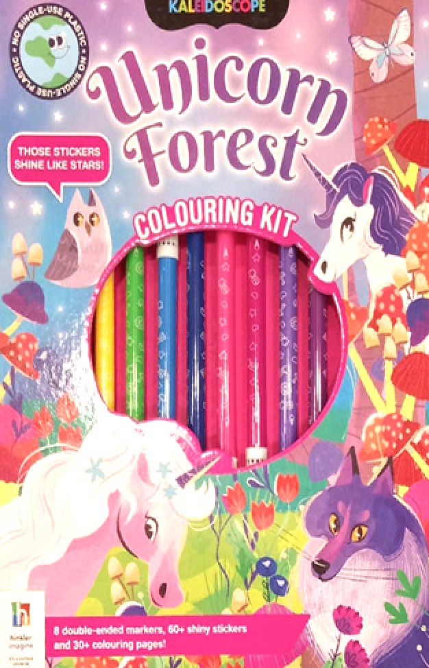 Kaleidoscope Colouring Kit Unicorn Forest (Unicorns)